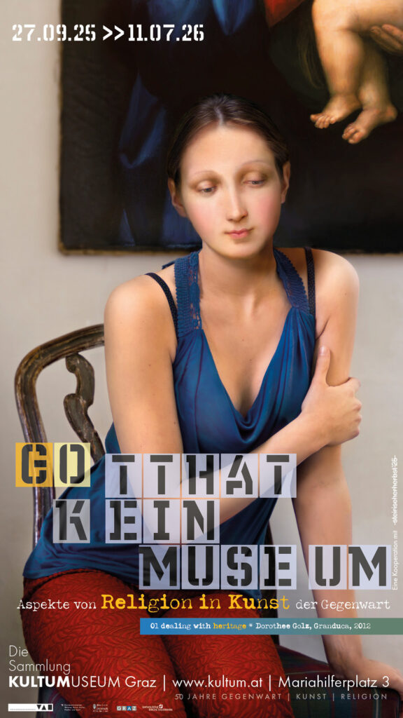 Einladungskarte Gott hat kein Museum